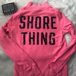 Victoria’s Secret PINK sequined sweatshirt💕🖤